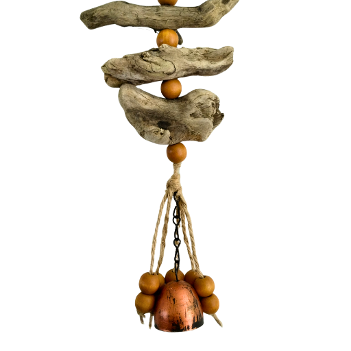 Sunflower Driftwood Hanging Chime