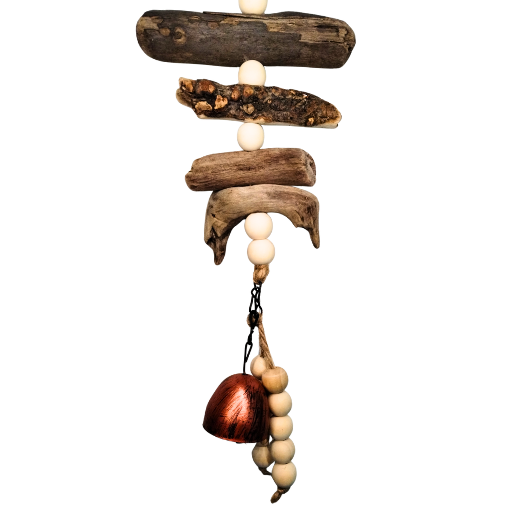 Honey Bee Driftwood Wind Chime