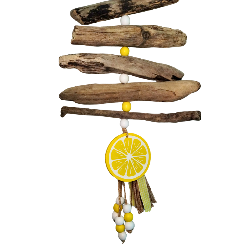 Lemon Driftwood Hanging Garland